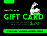 Gym & Guice Gift Card